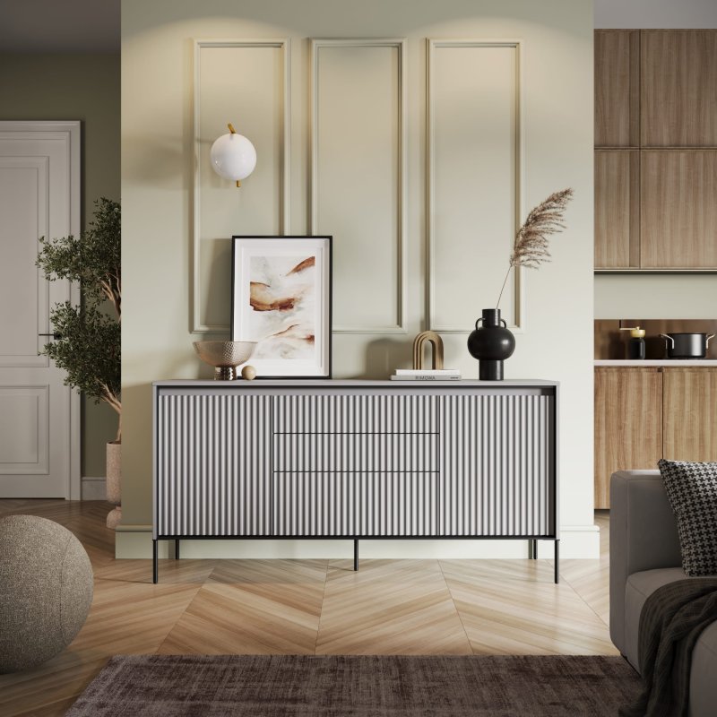 Kommode Trend TR-01 Grau Dekor