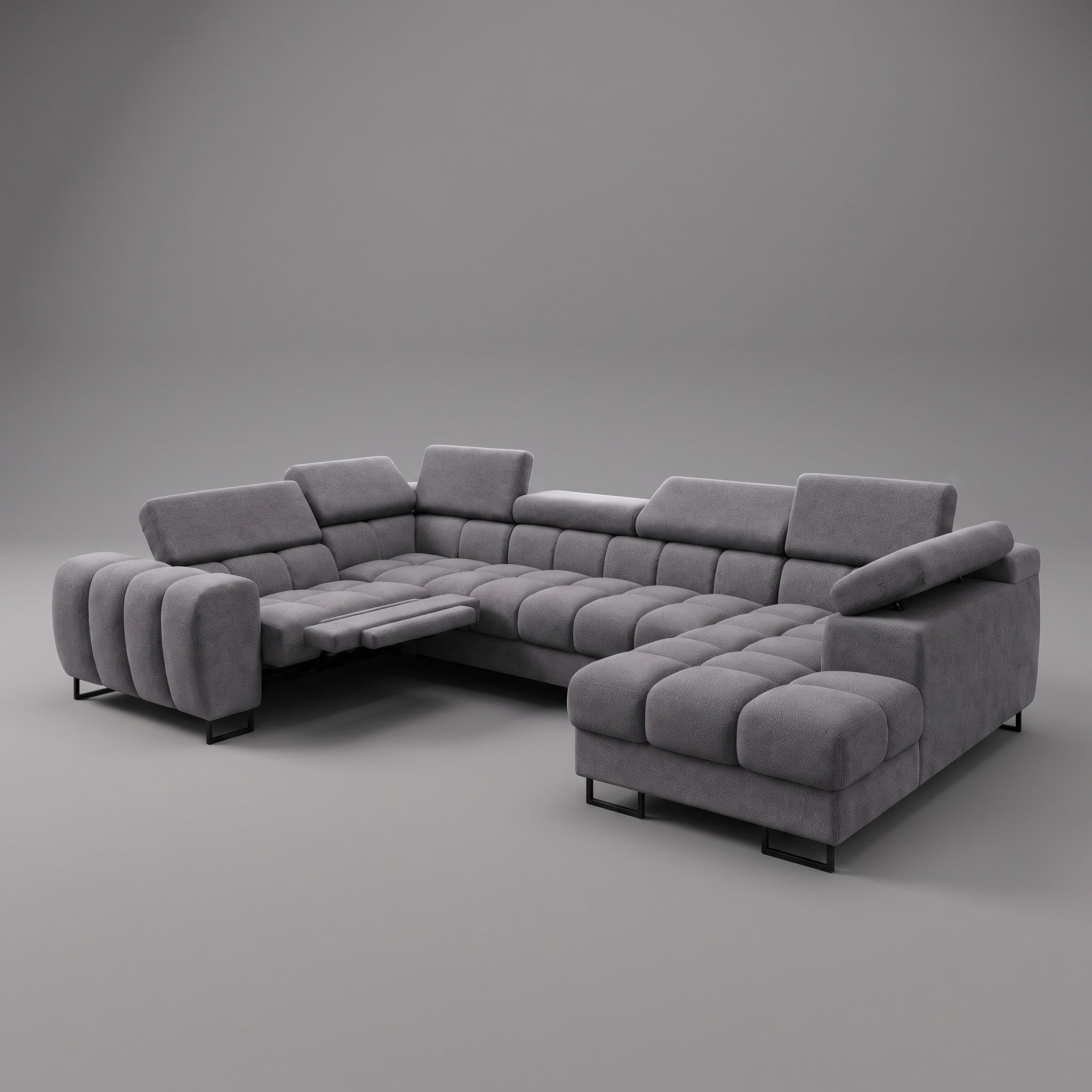 Ecksofas mit Relaxfunktion