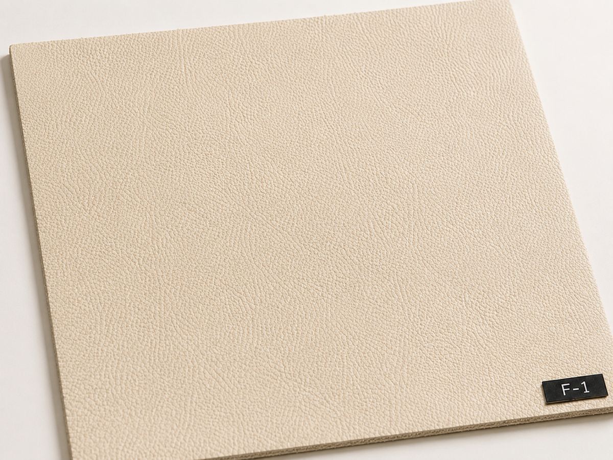 Ledermuster F Gruppe FEDERICA F - 1 Creme