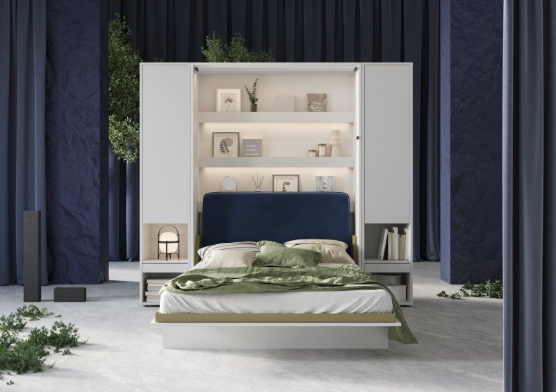 Bed Concept Kopfteil Dunkelblau