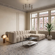 BALOO L Ecksofa, Moly 11, Beige