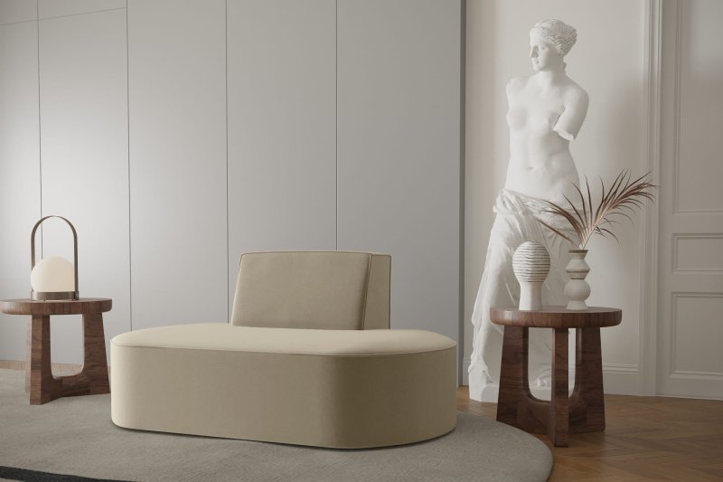 Dalia 1-Sitzer Beige Dekor