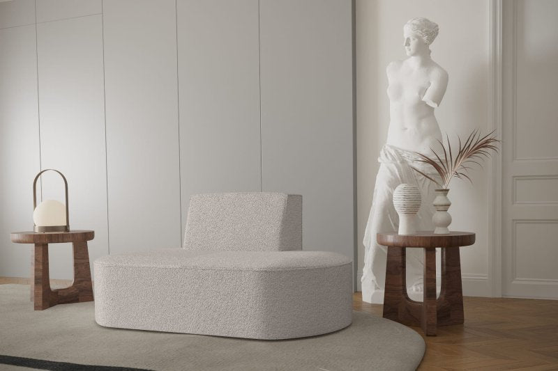 Dalia 1-Sitzer Boucle Beige Dekor
