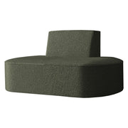 Dalia 1-Sitzer Dunkelgrün Boucle