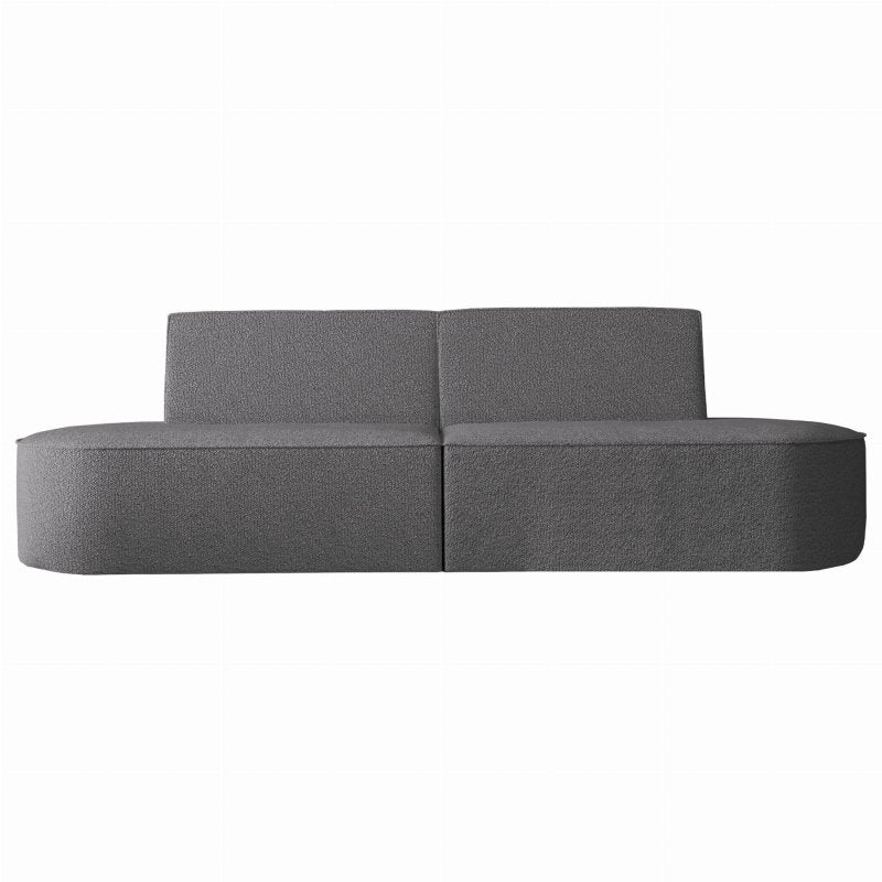 Dalia Sofa 2-Sitzer Graphite Boucle Stoff