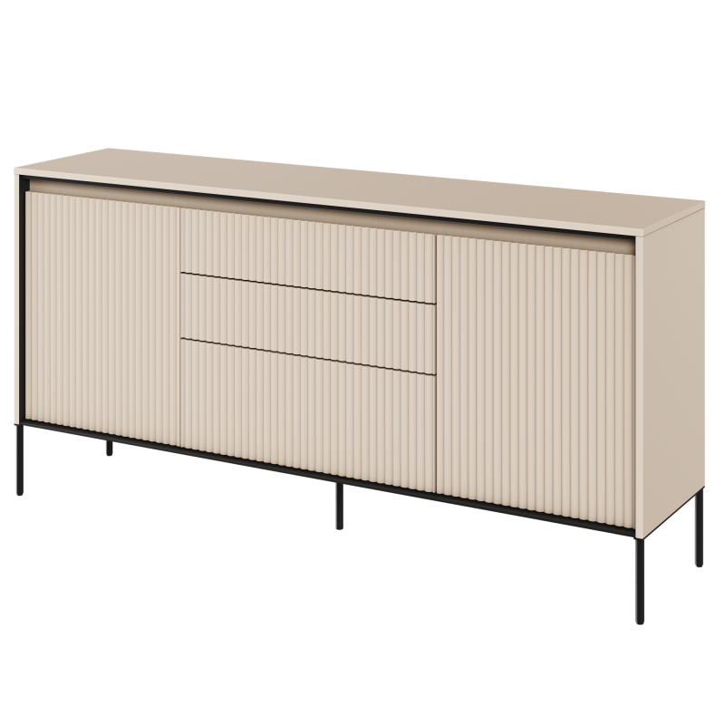 Moderne Kommode in Beige – Trend TR-01 mit Schubladen und Stauraum für jedes Zuhause