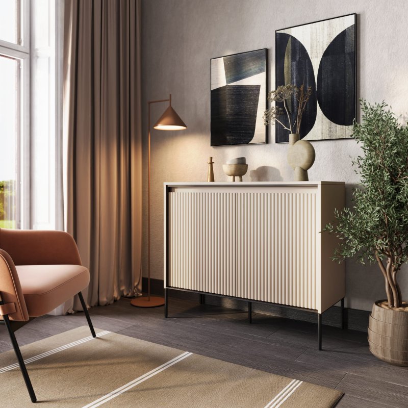 Kommode Trend TR-02 Sandbeige Dekor