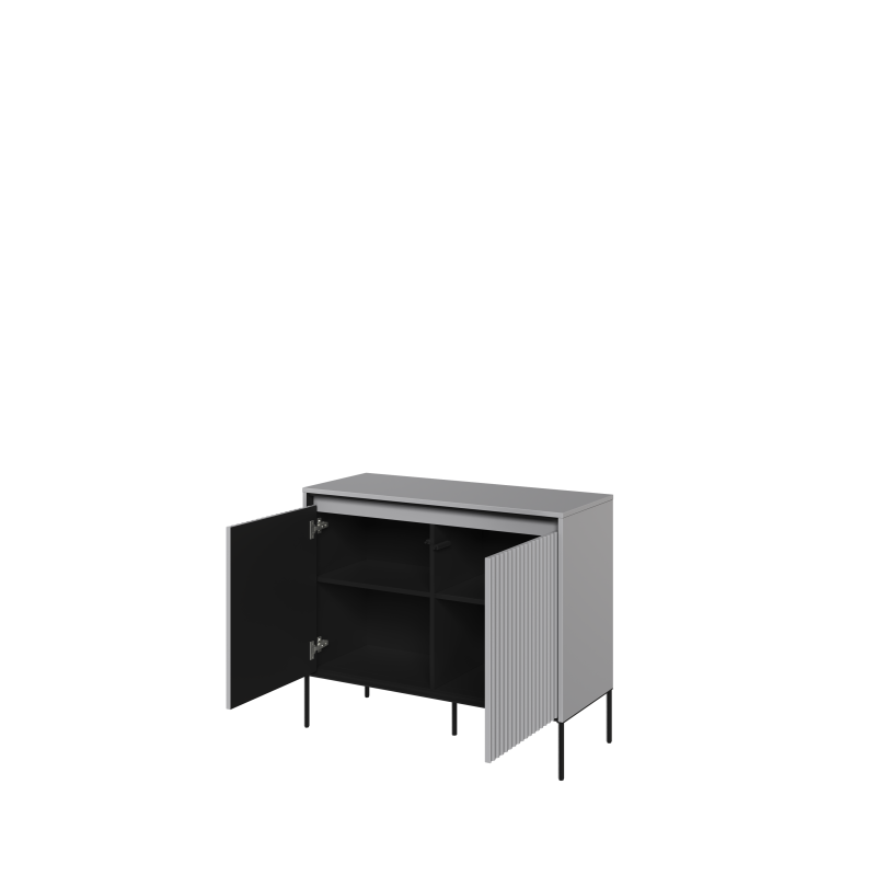 Zweitürige Kommode Trend 2 Grau, TR-02