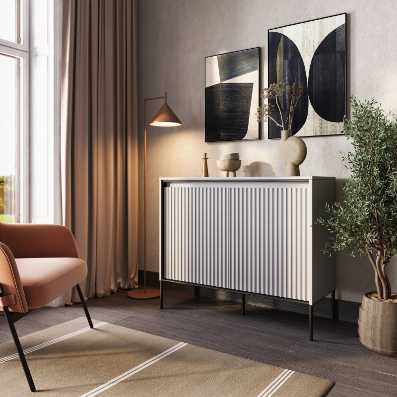 Kommode Trend 2 Grau Dekor