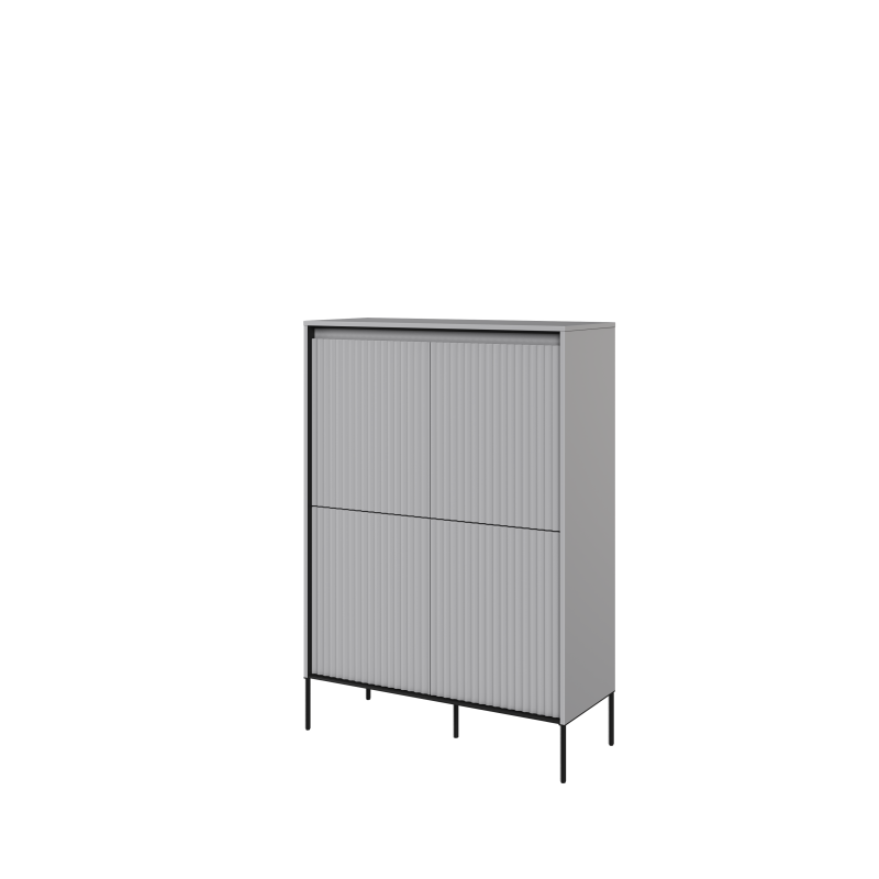 Kommode Trend 3 Grau vor