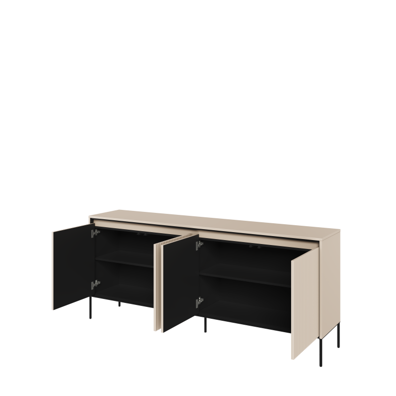 Kommode TREND 4 Sandbeige offene