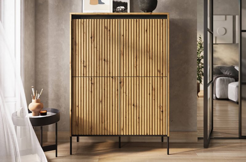 Kommode Trend 3 Eiche Artisan Dekor