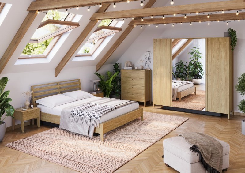 Bett COZY 02 Dekor
