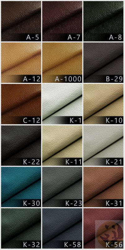 Leder  A, B, C, K