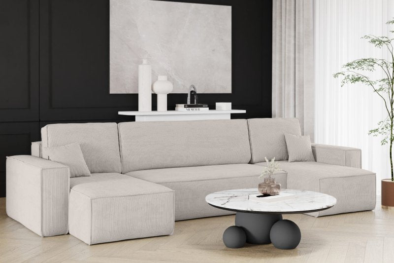 Ecksofa KARL U Poso 100 Dekor