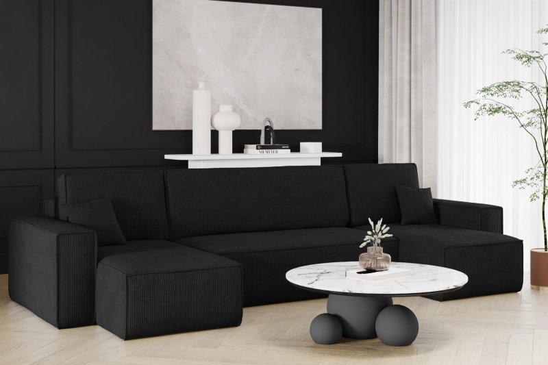 Ecksofa KARL U Poso 135 Dekor
