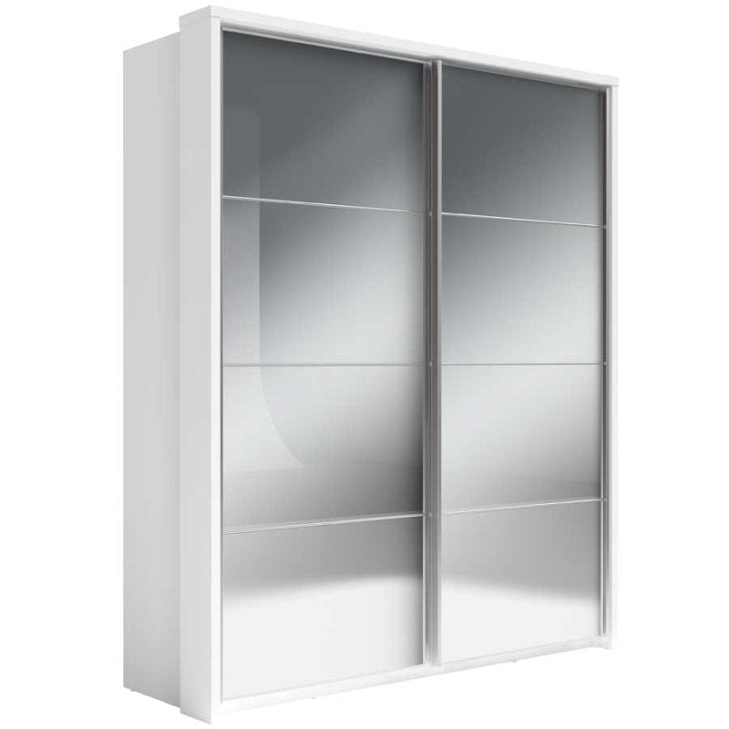 Kleiderschrank ARTI 17 mit zwei Schiebetüren und Spiegeln LENART