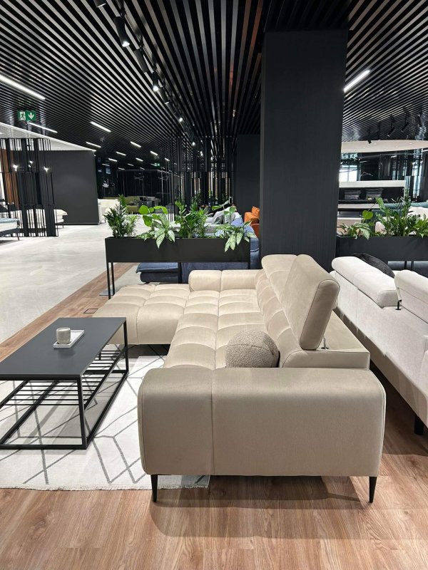 Ecksofa PLAZA MINI mit Relaxfunktion Elektrisch A usfahrbar SOLAR 11