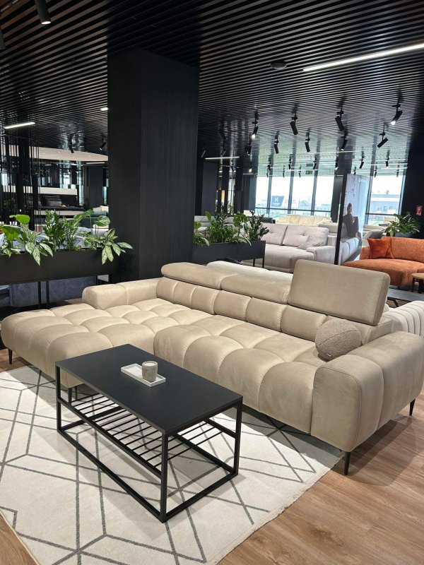 Ecksofa PLAZA MINI mit Relaxfunktion Elektrisch A usfahrbar SOLAR 11