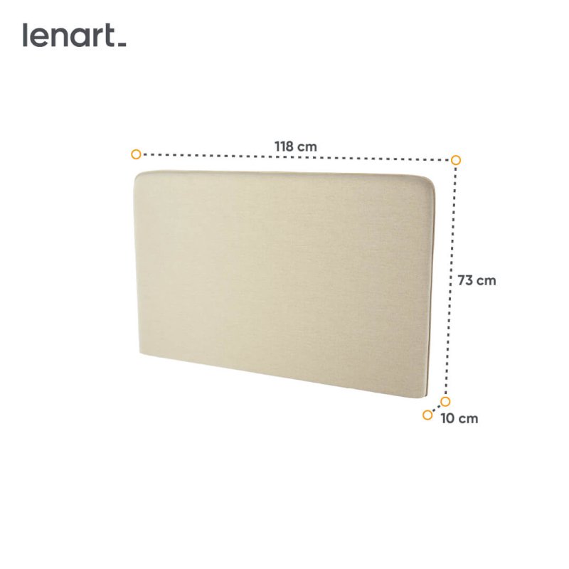 Kopfteil 120cm bc32 Abmessungen
