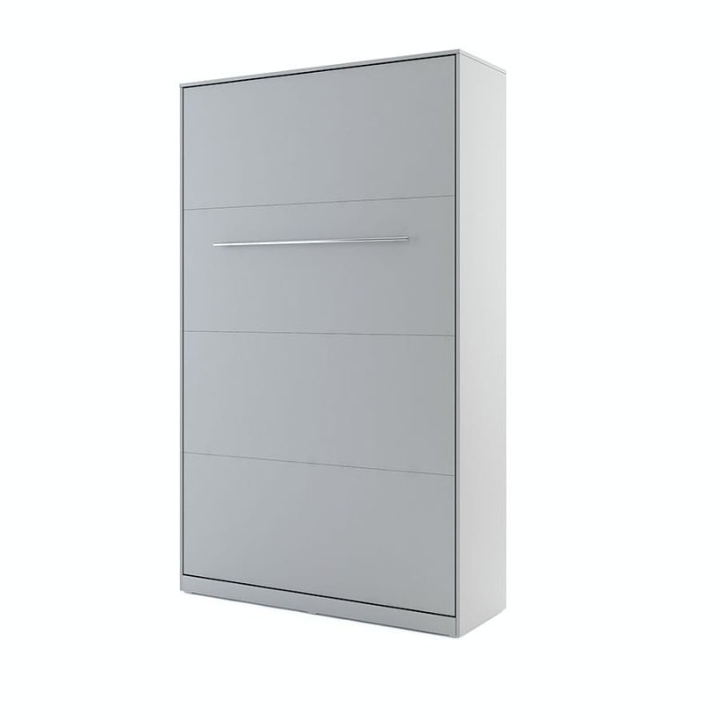 Wandklappbett Concept Pro 2 120x200 Vertikal Lenart Bett Grau
