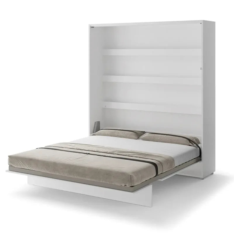 Wandklappbett Bed Concept 180x200 Vertikal Schrankbett Weiß BC-13