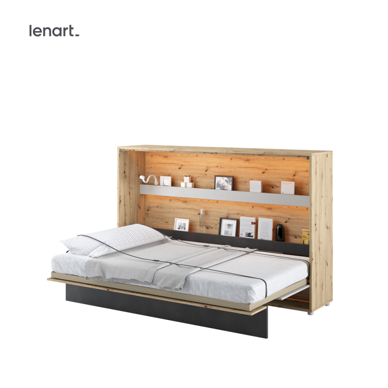 Wandklappbett Lenart CONCEPT JUNIOR Schrankbett 90x200 Vertikal CJ-02