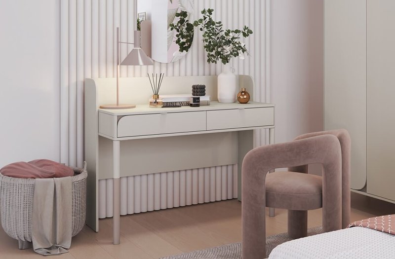 Schreibtisch Lenart HARMONY HR-03 Kaschmir/Trüffel