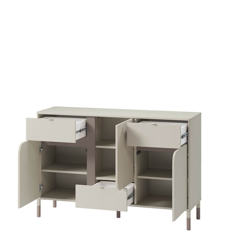 Kommode Lenart HARMONY HR-06 Kaschmir/Trüffel