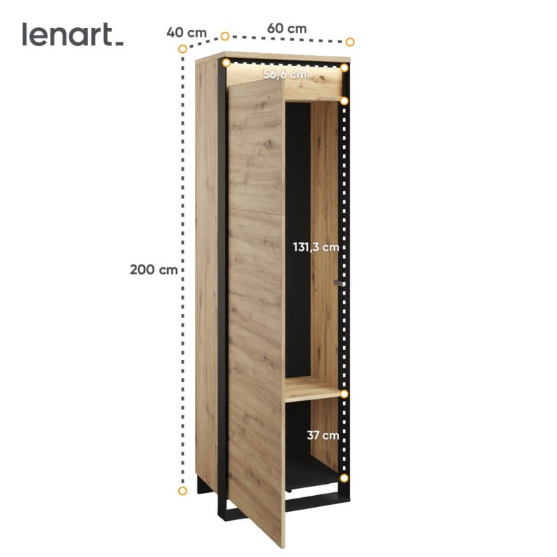 Kleiderschrank QUANT GARDEROBE QG-01 masse