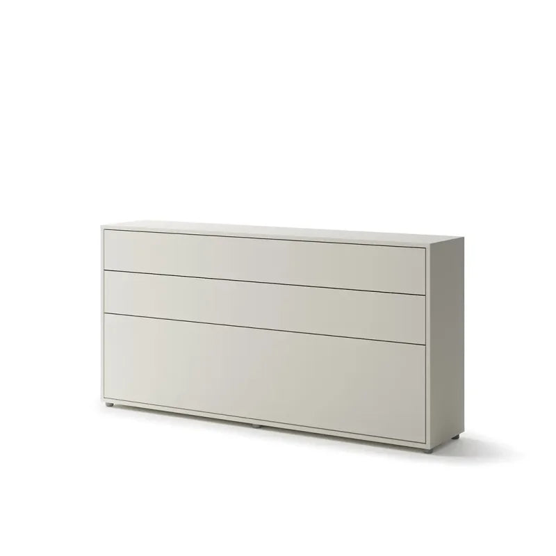 Wandklappbett 90x200 Horizontal Schrankbett Lenart BED CONCEPT Kashmir Beige BC-06