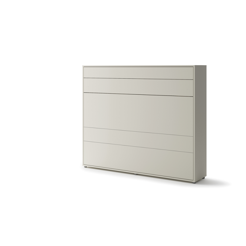 Wandklappbett 160x200 Horizontal Schrankbett Lenart BED CONCEPT Kashmir Beige 1