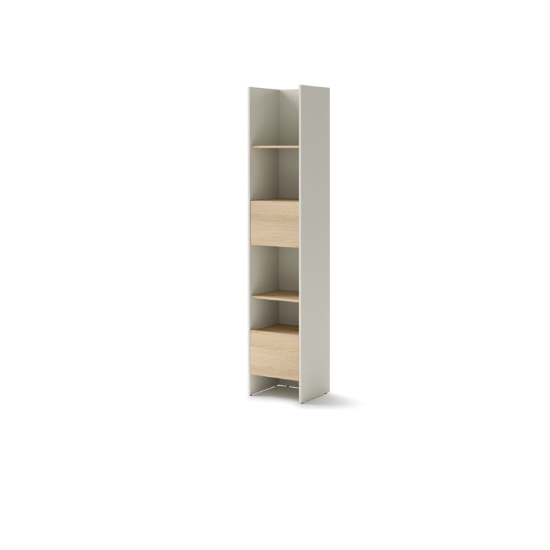 Bücherregal für Schrankbett Lenart BED CONCEPT BC-23 Kashmir Beige/Eiche Nagano 1