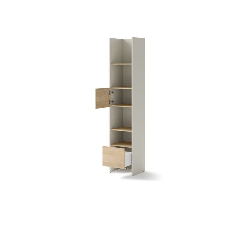 Bücherregal für Schrankbett Lenart BED CONCEPT BC-23 Kashmir Beige/Eiche Nagano 2