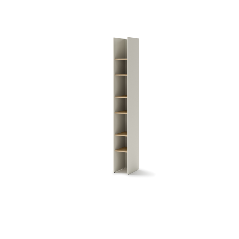 Bücherregal für Schrankbett Lenart BED CONCEPT BC-24 Kashmir Beige/Eiche Nagano 1