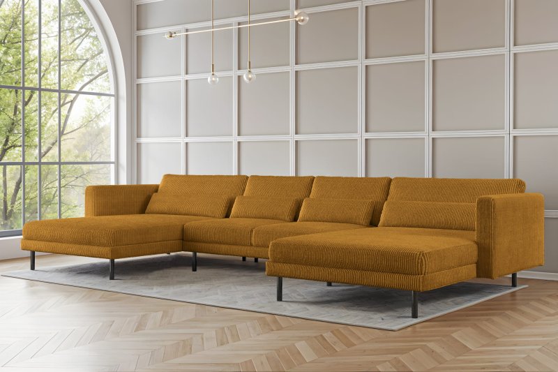 Modulares Ecksofa DANI U in U-Form  – großes Familiensofa modernes , Poso 01.jpg