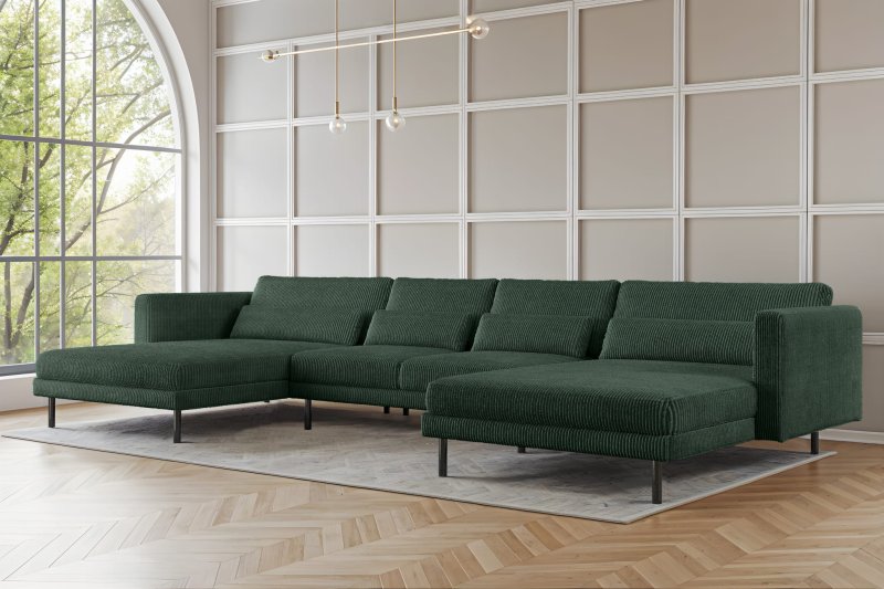 Modulares Ecksofa DANI U in U-Form  – großes Familiensofa modernes , Poso 14.jpg