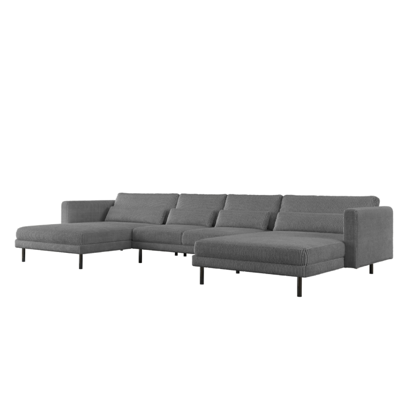 Modulares Ecksofa DANI U in U-Form aus Cordstoff POSO – großes Familiensofa für modernes Wohnzimmer, Poso 60.png
