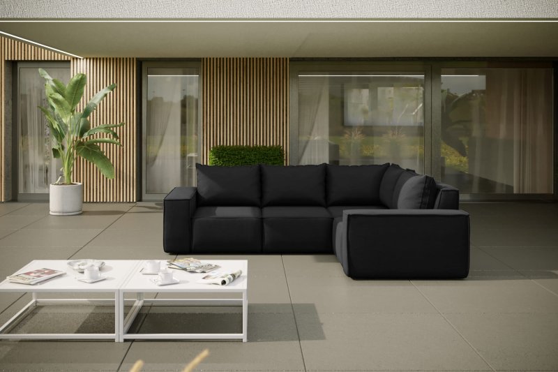 GARDEN CORNER Schwarz Denim