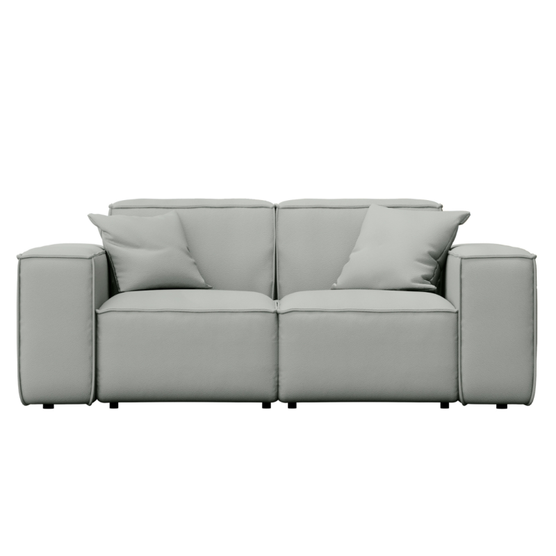 PATIO 2-Sitzer Gartensofa wetterfest Odyssey Stoff Cement.png