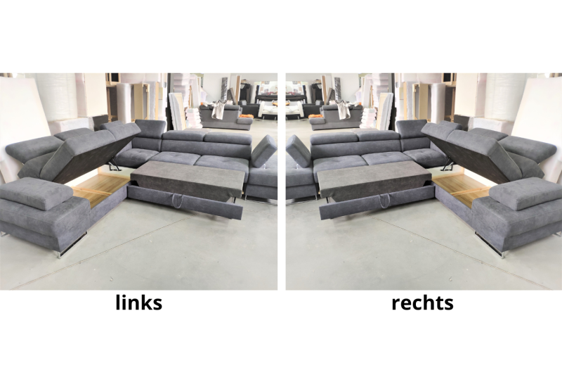 Galaxy Max Ecksofa Links Rechts