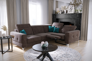 Ecksofa mit Schlaffunktion, Ecksofa Malibu Relax terra 26 rechts.png