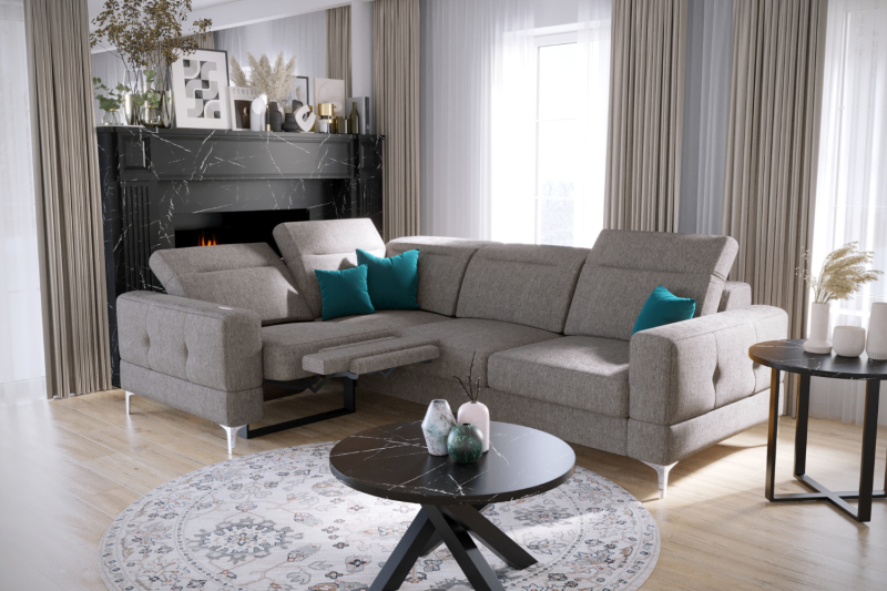 Ecksofa mit Schlaffunktion, Ecksofa Malibu Relax Gemma 85 Links.png