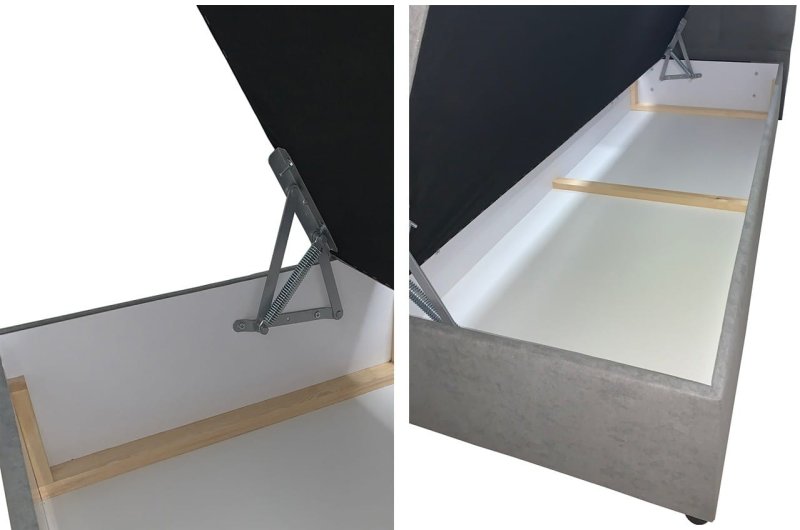 Boxspringbett RISE PREMIUM Hotelbett mit zwei Bettkasten kontinentales Bett