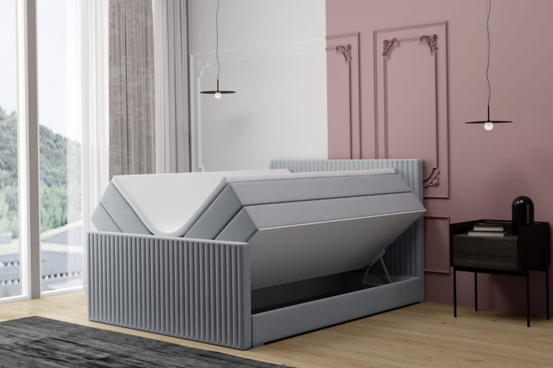 Boxspringbett RISE PREMIUM Hotelbett mit zwei Bettkasten