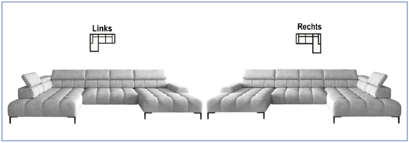 Links Rechts Plaza XL Ecksofa