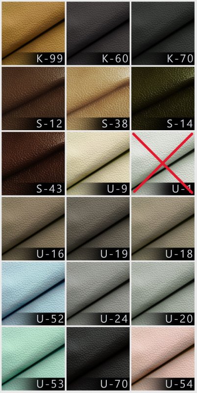 Leder  K, S, U