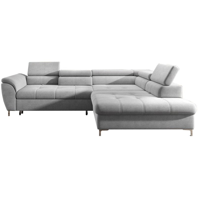 Ecksofa TEMPO mit Relaxfunktion Sitztiefenverstellung Schlafsofa mit Bettkasten