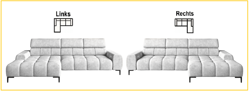 Links/Rechts Plaza Mini Ecksofa