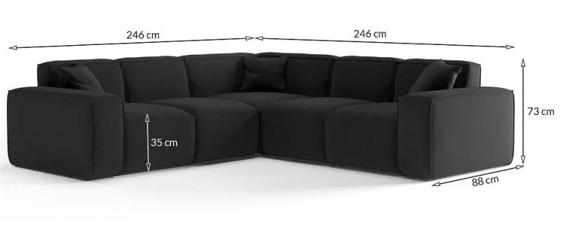 Ecksofa LUGA Corner